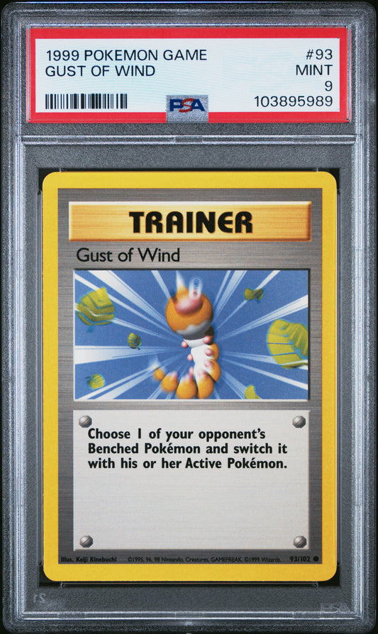 GUST OF WIND 93/102 Unlimited POKEMON GAME PSA9 MINT 9 PSA population 373 <a href=https://www.psacard.com/cert/103895989/psa>https://www.psacard.com/cert/103895989/psa</a>