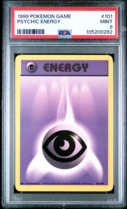 PSYCHIC ENERGY 101/102 Unlimited POKEMON GAME PSA9 MINT 9 PSA population 513 <a href=https://www.psacard.com/cert/105200282/psa>https://www.psacard.com/cert/105200282/psa</a>