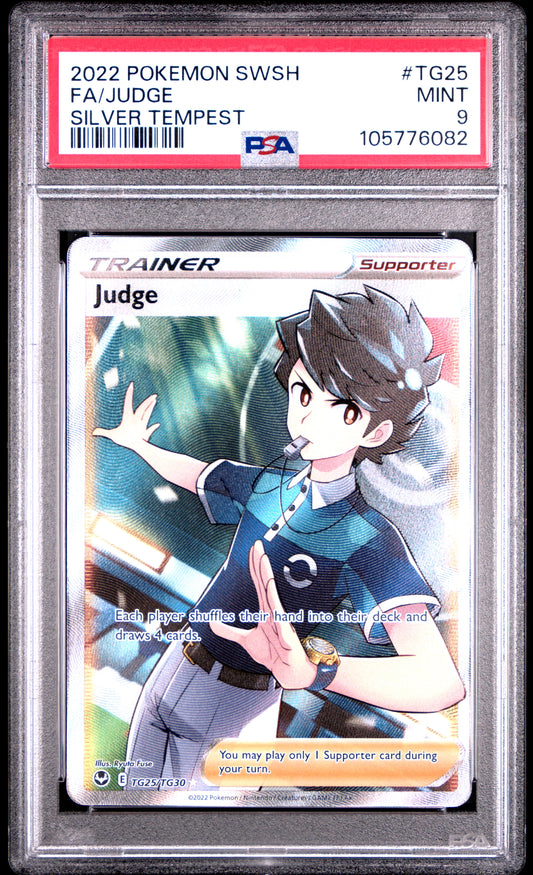 FA/JUDGE TG25/TG30 Common POKEMON SWORD & SHIELD SILVER TEMPEST SILVER TEMPEST PSA9 MINT 9 PSA population 107 <a href=https://www.psacard.com/cert/105776082/psa>https://www.psacard.com/cert/105776082/psa</a>