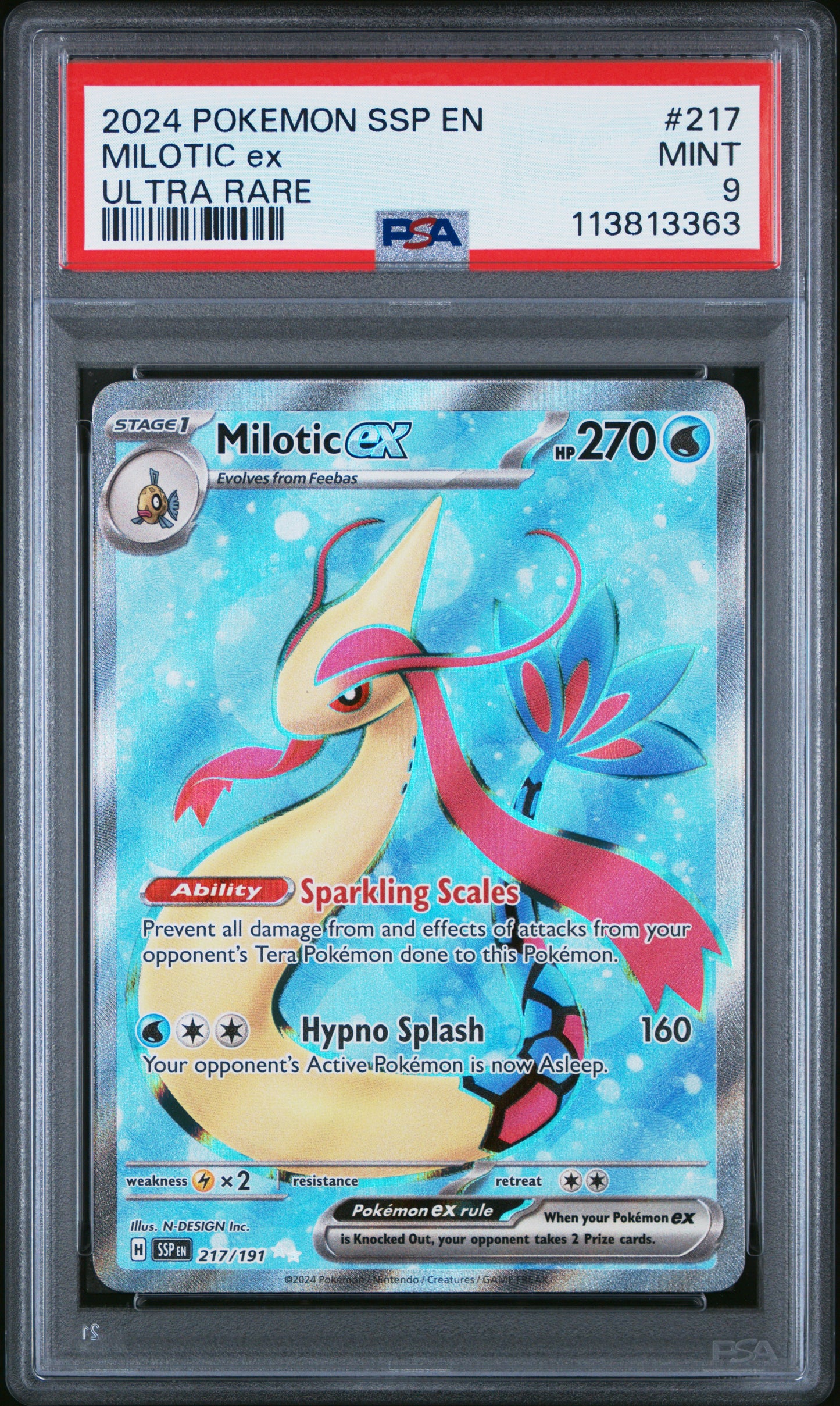 0 217/191 Common 0 PSA9 0 PSA population 0 <a href=https://www.psacard.com/cert/113813363/psa>https://www.psacard.com/cert/113813363/psa</a>